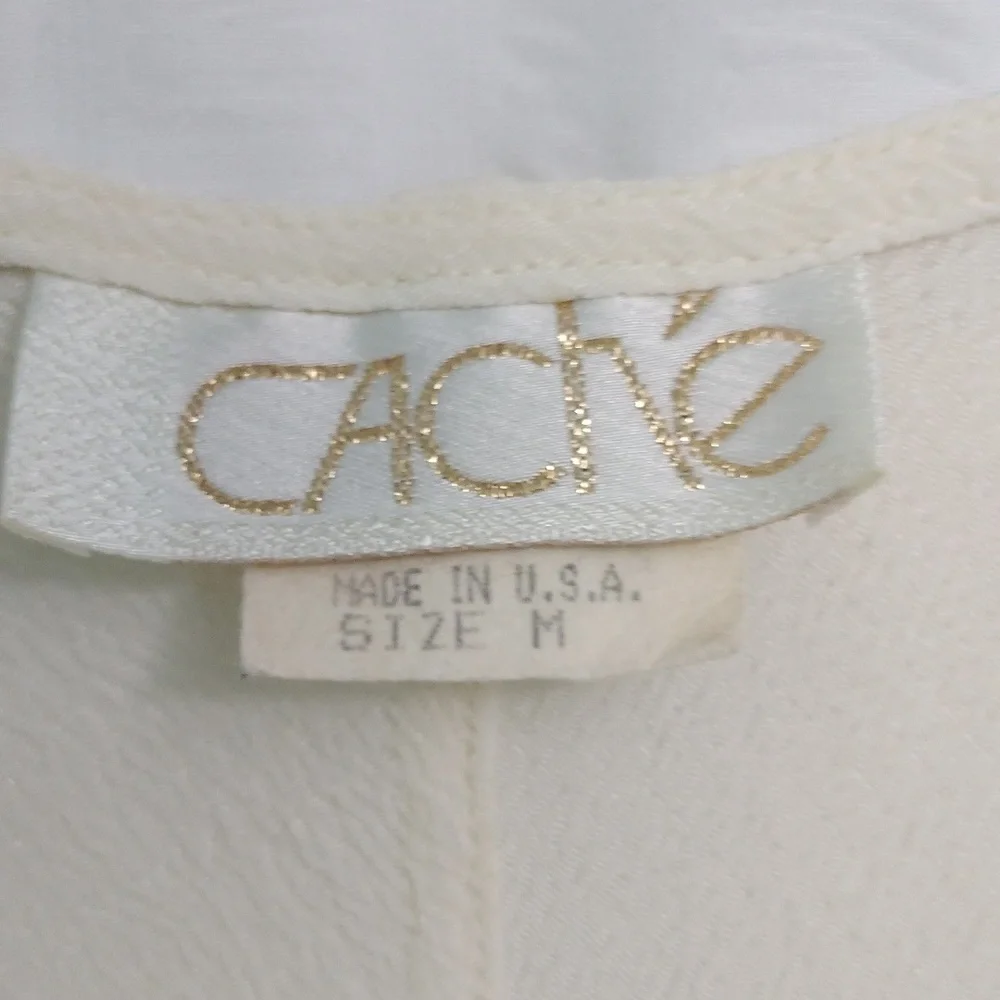 Cache Cream Draped Dress - Picture 5 of 6